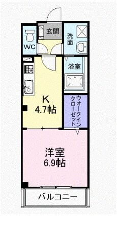 ソレアードスールの物件間取画像